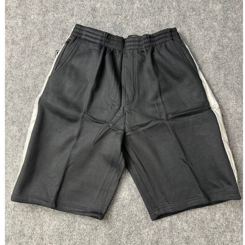 Vintage ARJUN Black Acrylic Athletic Track Shorts 2XL NWT